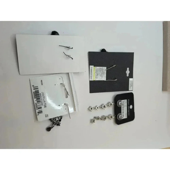 NWT 4-Pair Earring Bundle! Liz Claiborne, RSVP, MP Designs - NEW Statement & Dan - Picture 7 of 7